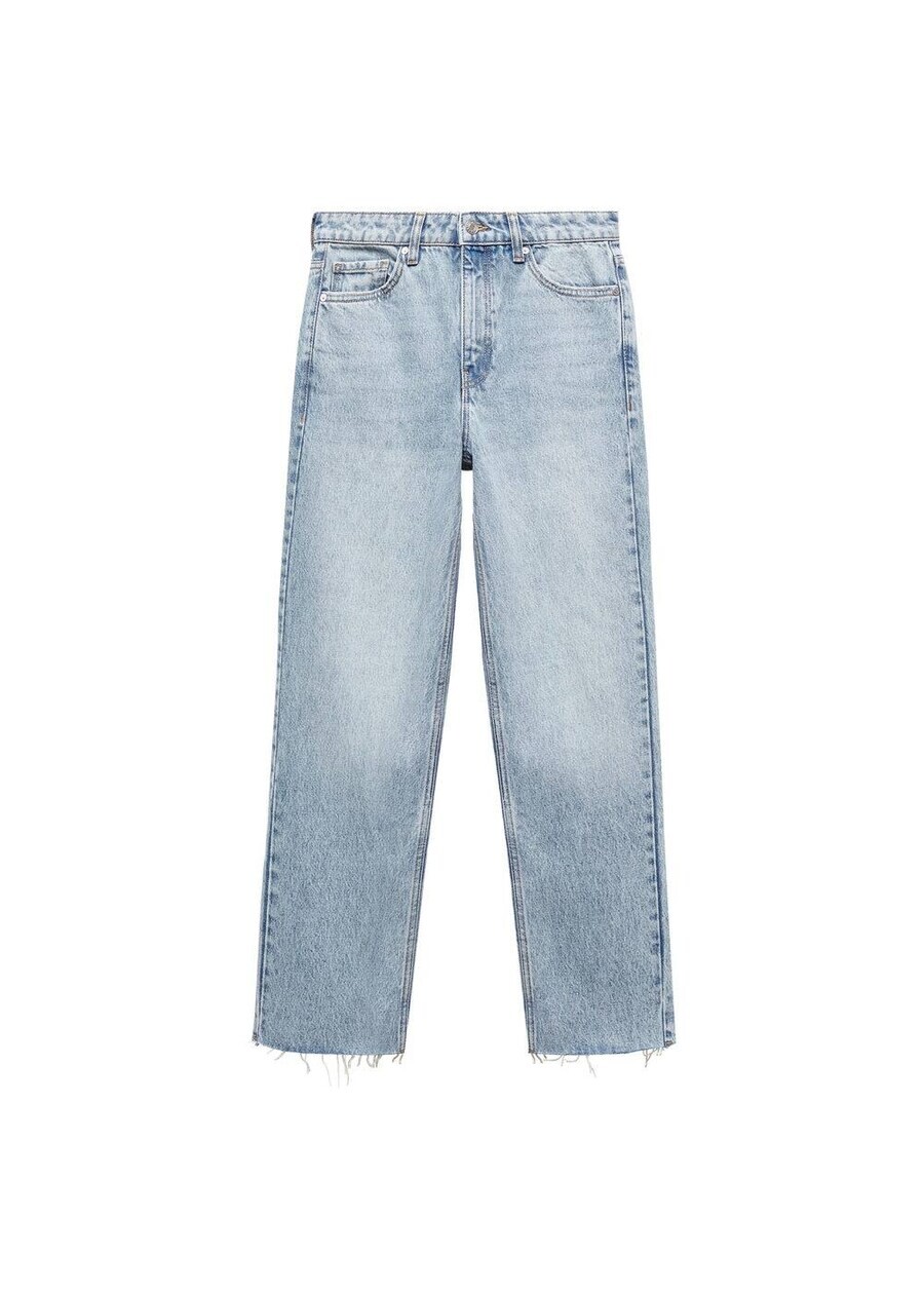 

Джинсы MANGO Regular Jeans Blanca, синий деним