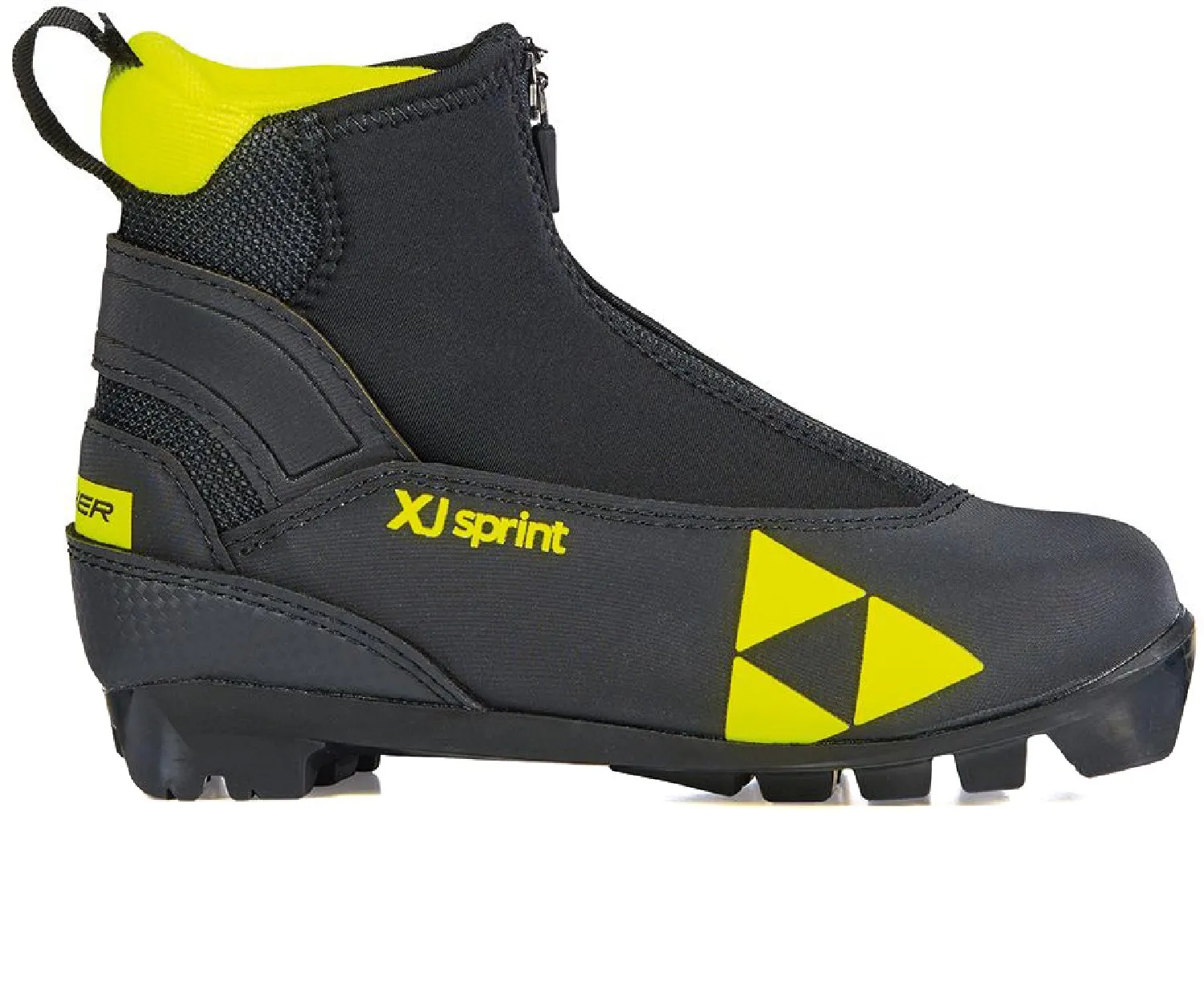 

XJ Sprint Кросс-кантри лыжные ботинки Fischer, Black/Yellow