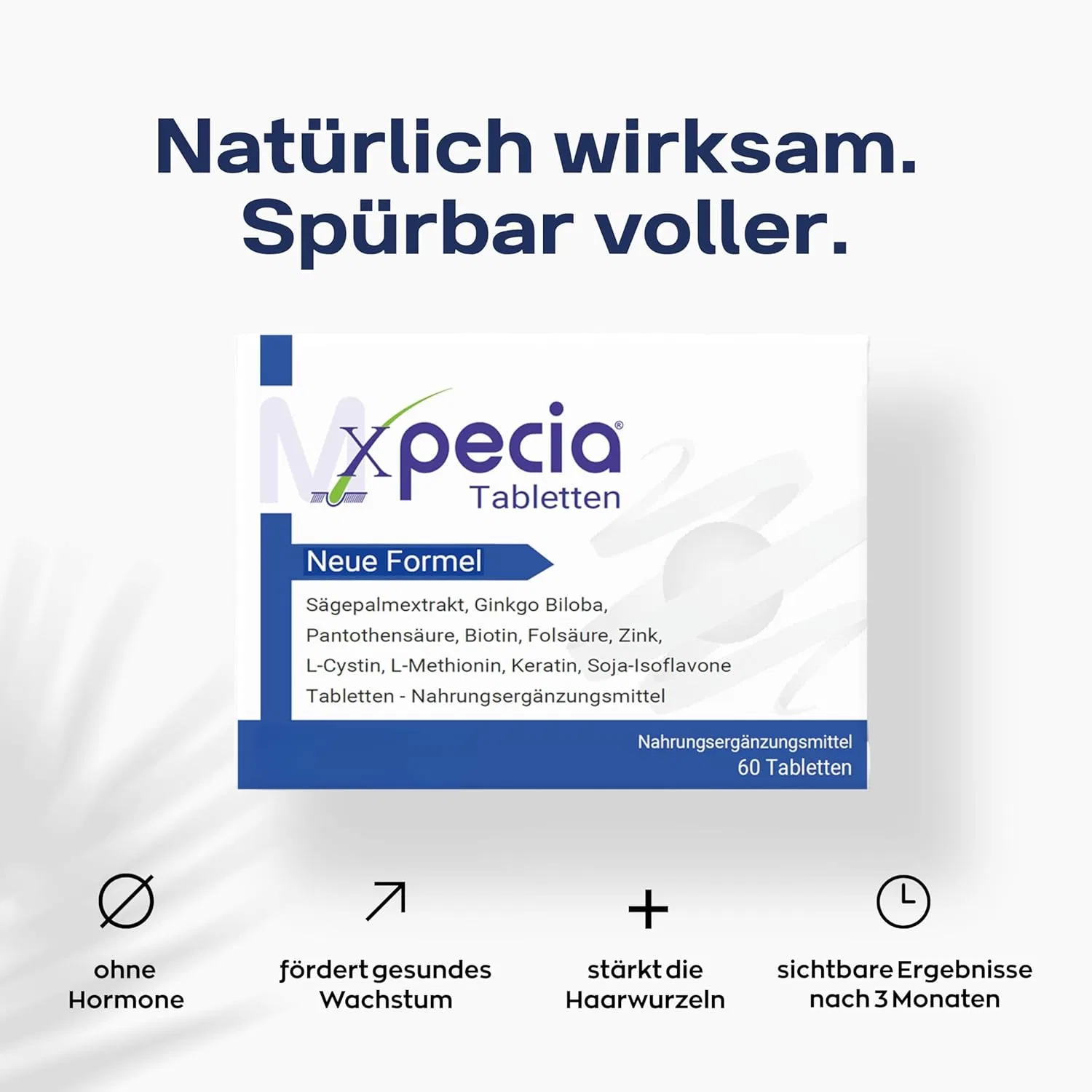 Блокатор ДГТ Xpecia с биотином и экстрактом пальмы сабаль Xpecia — фото 2