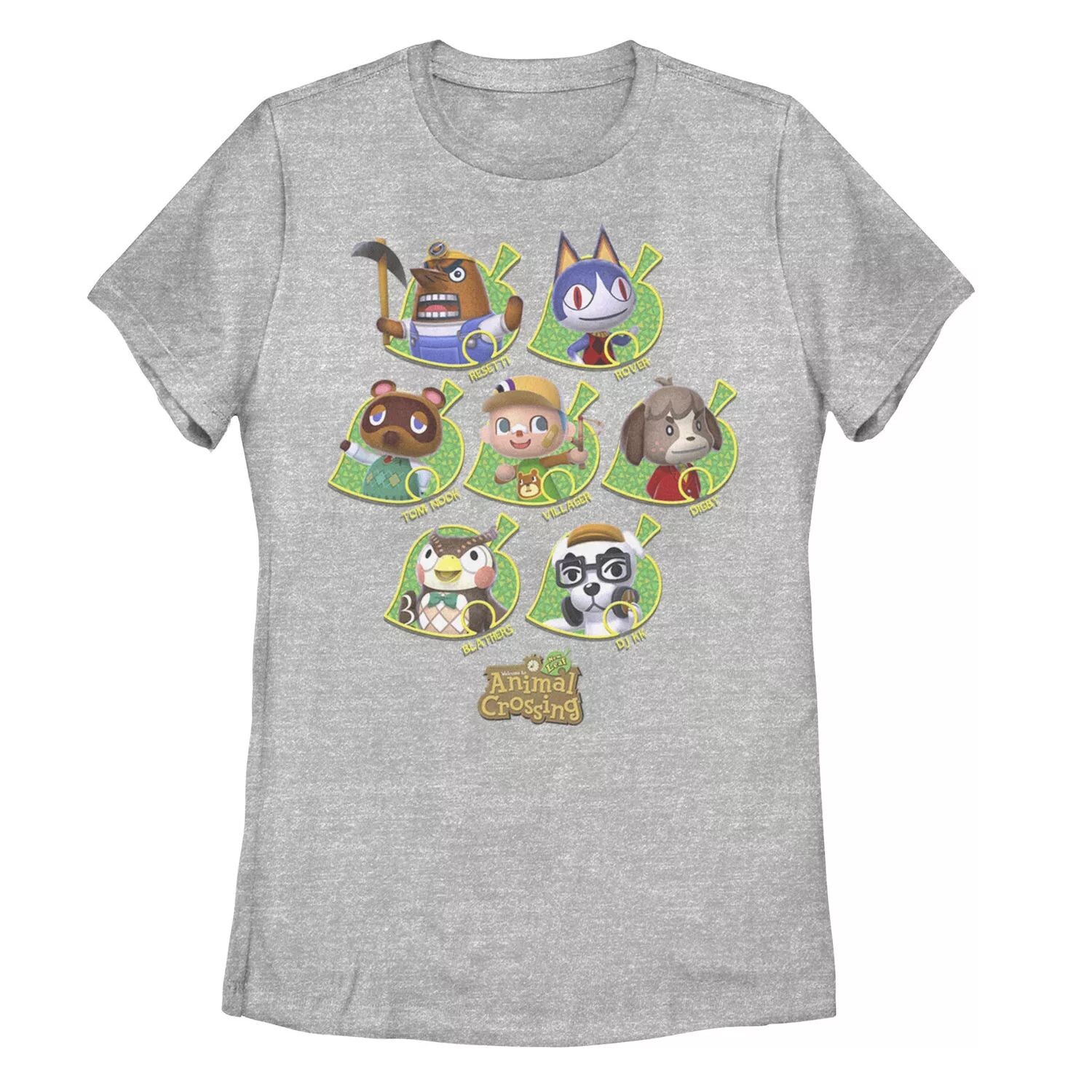 

Детская футболка Nintendo Animal Crossing New Leaf Townspeople Licensed Character