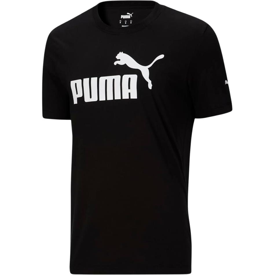 

Puma Мужские черные футболки с круглым вырезом, Черный, Puma Мужские черные футболки с круглым вырезом