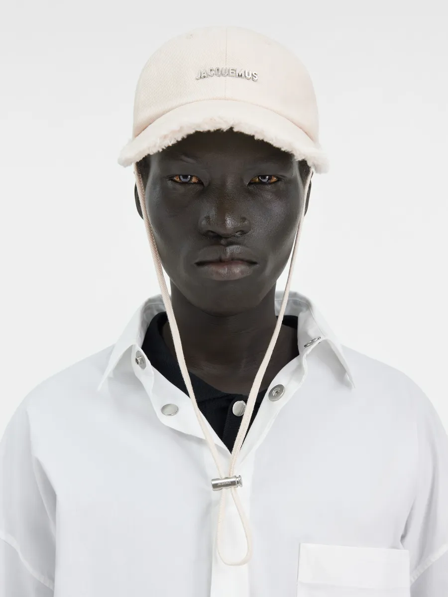 

Бейсболка с бахромой Ла Каскетта Артишо Jacquemus, белый