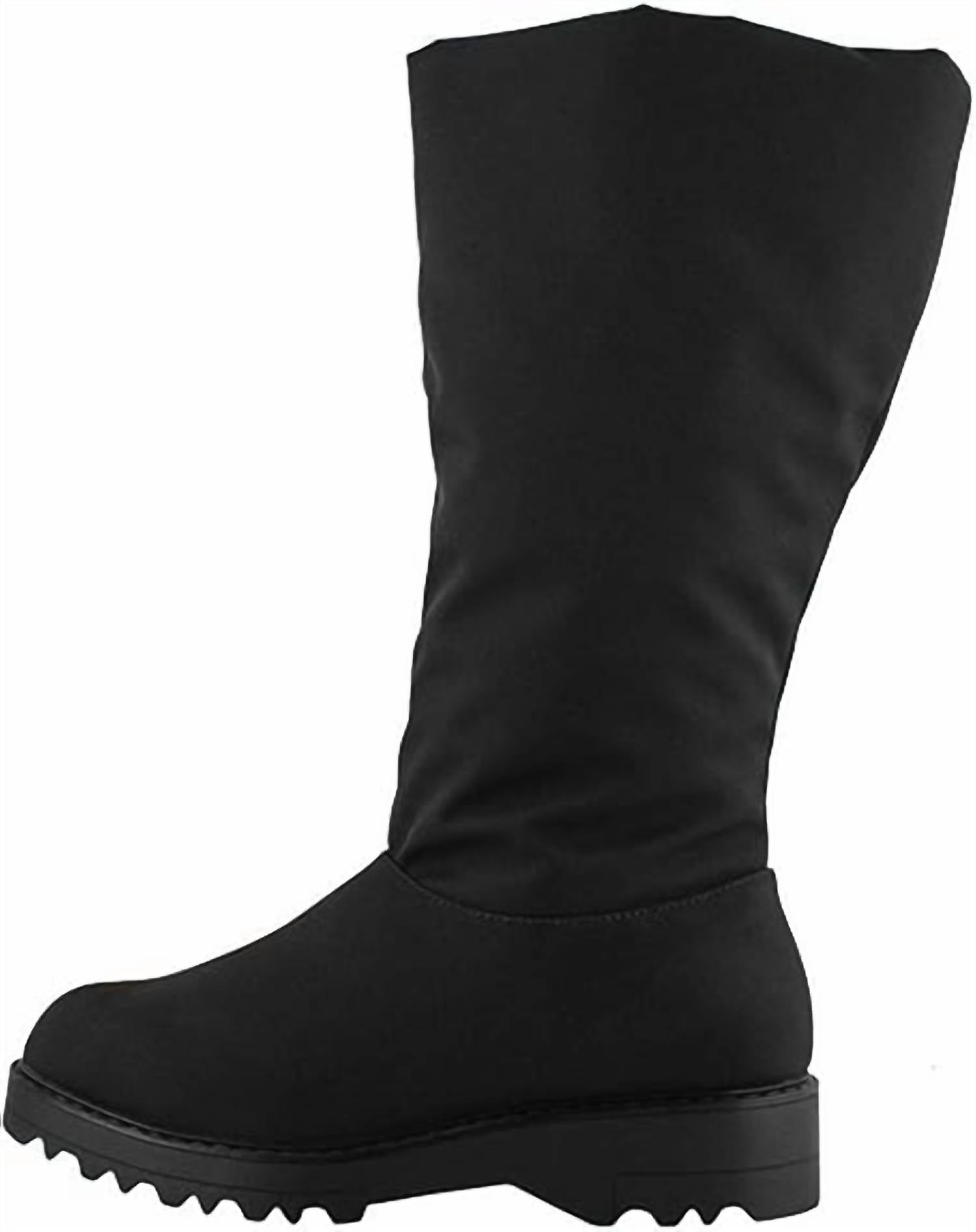 Женские зимние ботинки Gale Mid Calf черного цвета COUGAR