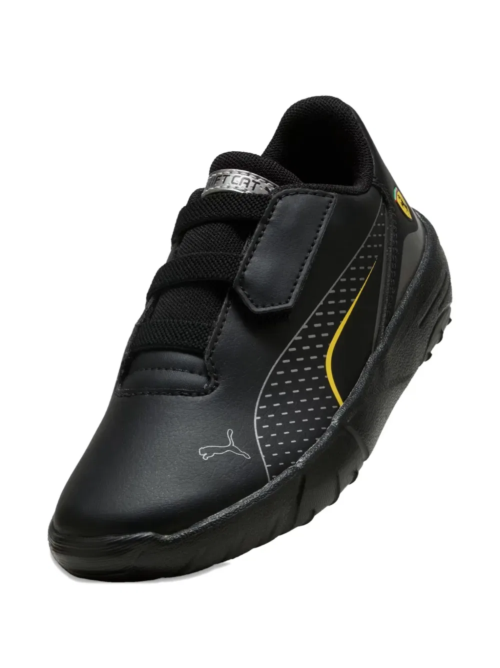 Кожаные кроссовки Puma Kids, черный — фото 3