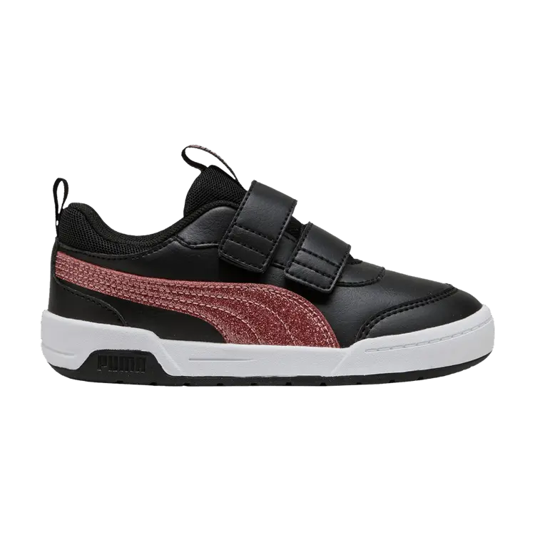 

Кроссовки Puma Multiflex 2 Little Kid, Glitz - Black Rose Gold