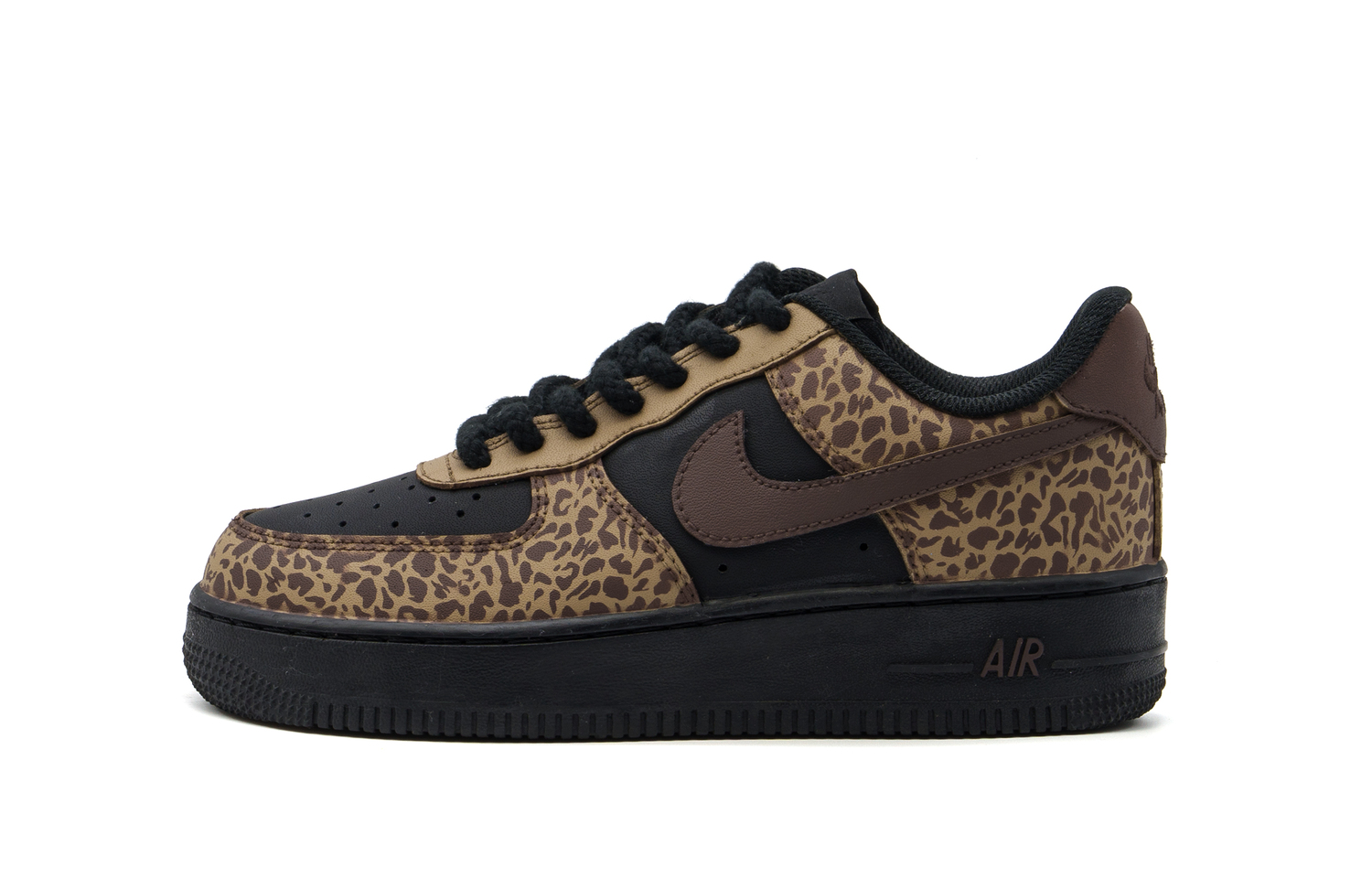 

Nike Кроссовки Air Force 1 устойчивые к истиранию низкие унисекс коричневые, цвет Brown