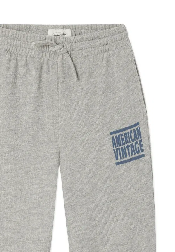 Детские беговые штаны Zofbay American Vintage, серый меланж — фото 2