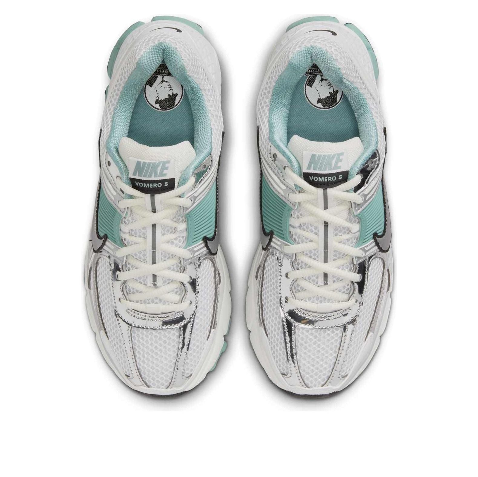 Кроссовки (WMNS) Nike Air Zoom Vomero 5 'White Cannon Wolf Grey Silver' — фото 2