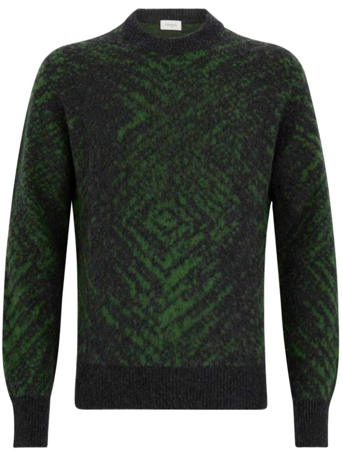 

Джемпер с узором Piacenza Cashmere, зеленый