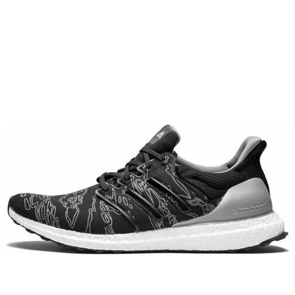

Кроссовки undefeated x ultraboost Adidas, черный
