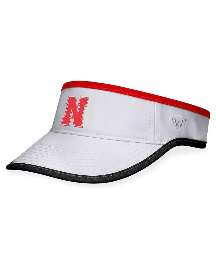 

Мужские белые регулируемый козырек Nebraska Huskers Daybreak Top Of The World