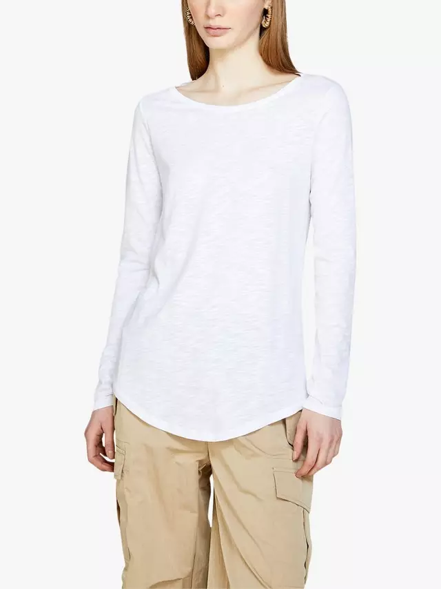 

Футболка SISLEY Long Sleeve, белый