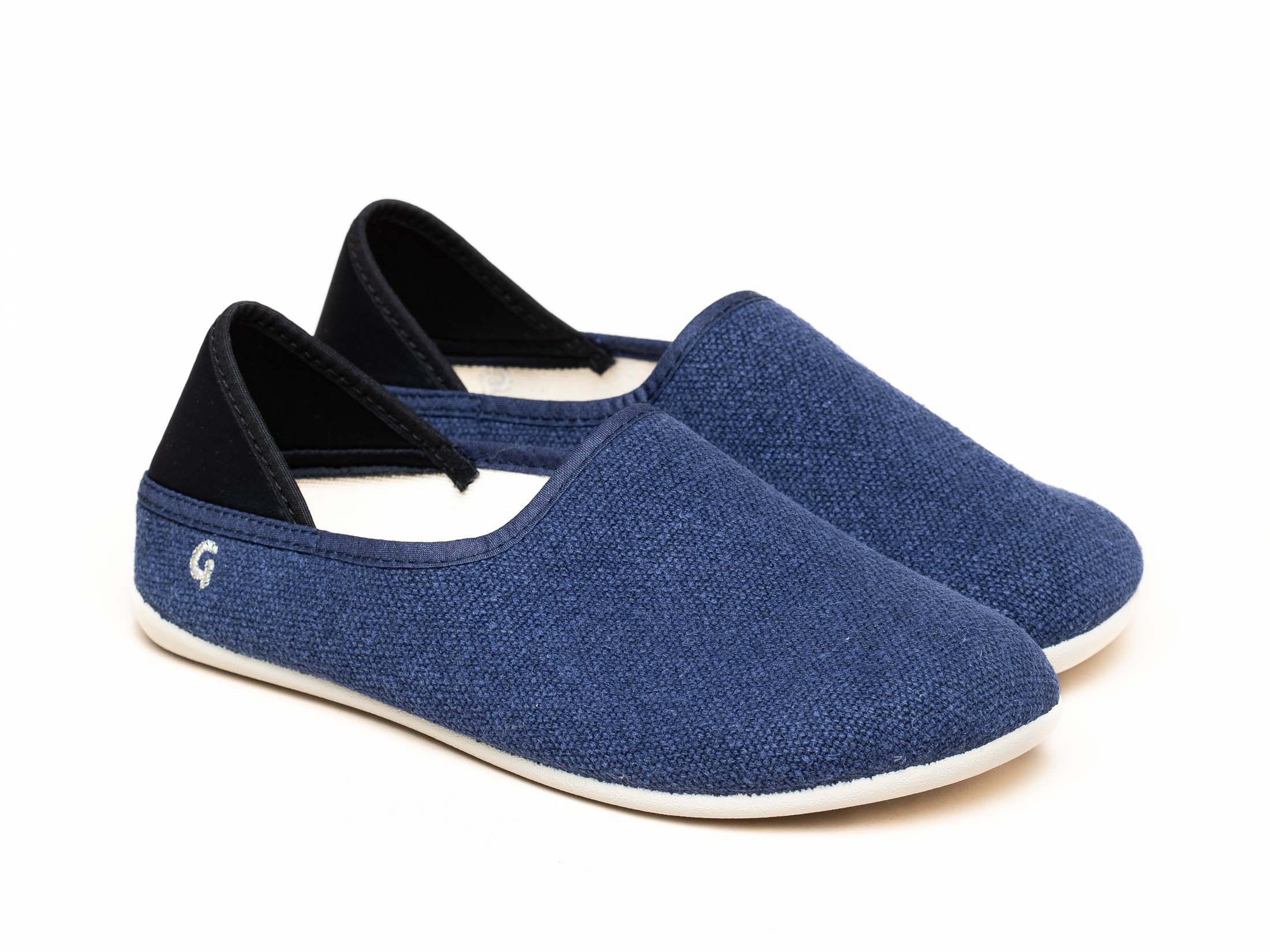 Тапочки Gottstein Hausschuh Linen Slip On, синий