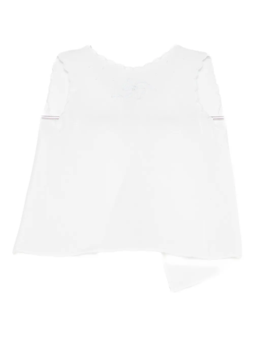 

Вышитый топ Mariella Ferrari, белый