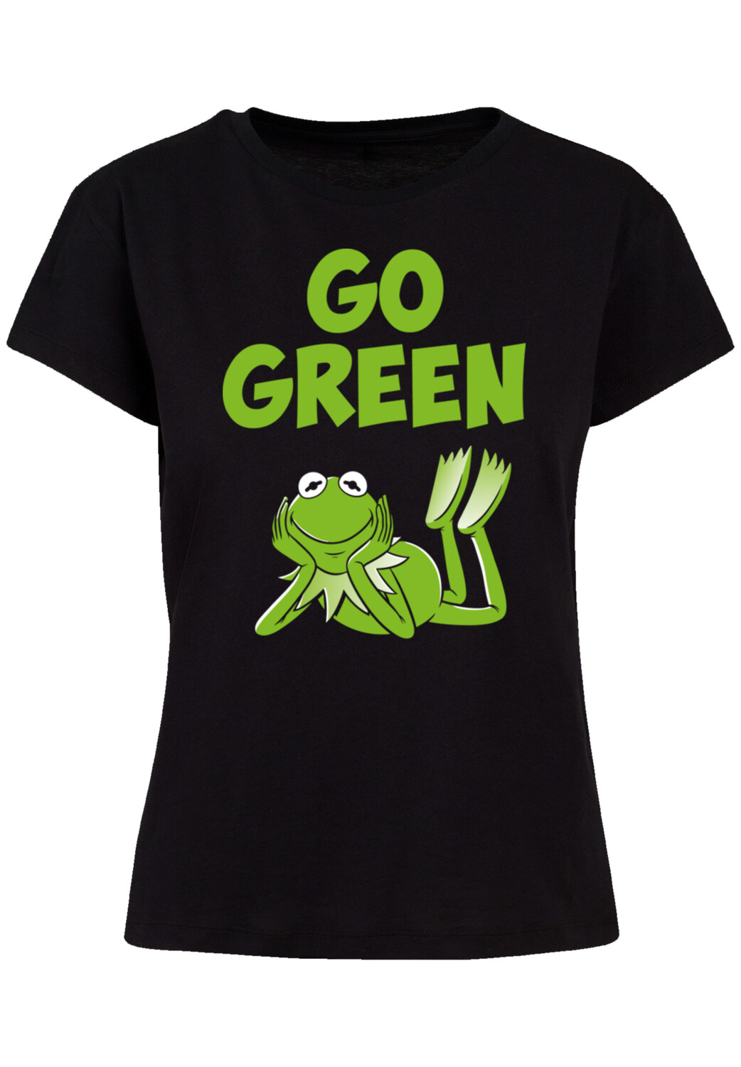 

Футболка F4NT4STIC Ladies Box Tee Disney Muppets Go Green, черный
