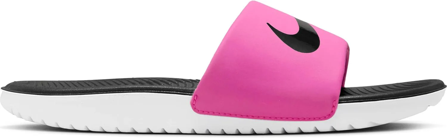 Сандалии Nike Kawa для детей, фуксия/черный/белый — фото 4