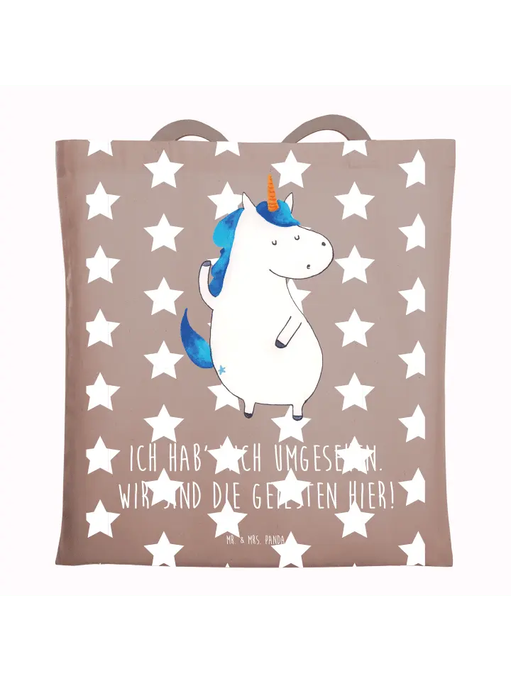 

Сумка для переноски Mr & Mrs Panda Einhorn Mann, пастельно-коричневый