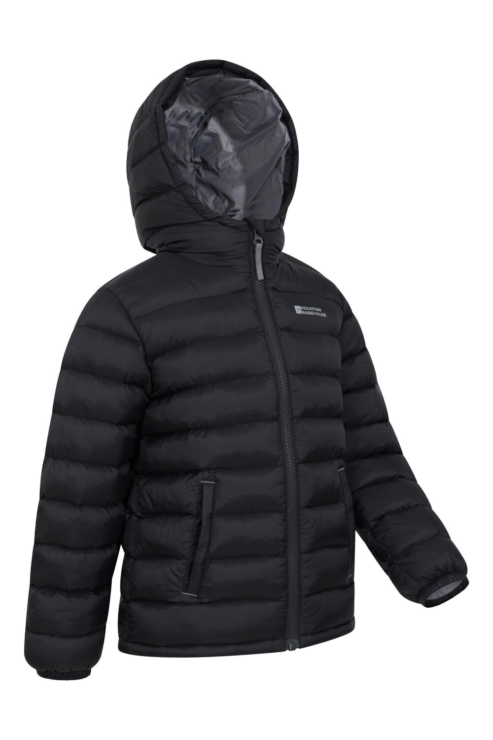 Стеганая куртка Seasons Водостойкое легкое пальто Mountain Warehouse, черный — фото 2