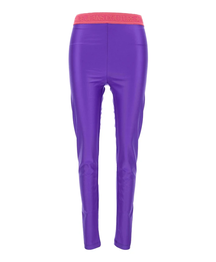 

Брюки Versace Jeans Couture, фиолетовый