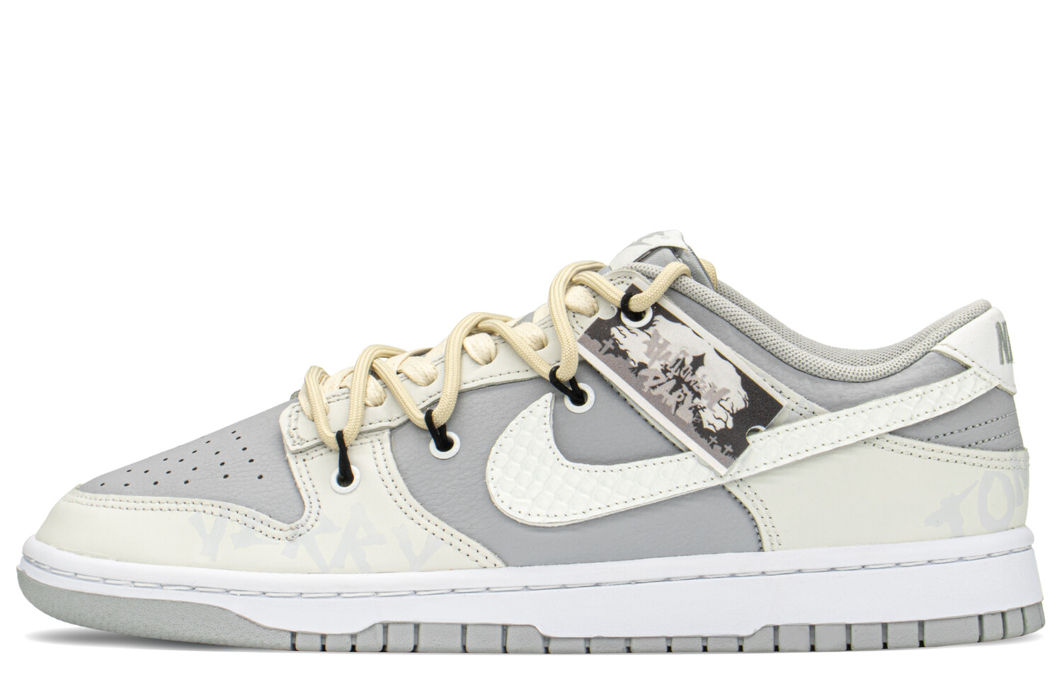 

Кроссовки Nike Dunk Skateboard Shoes Men Low-Top Gray