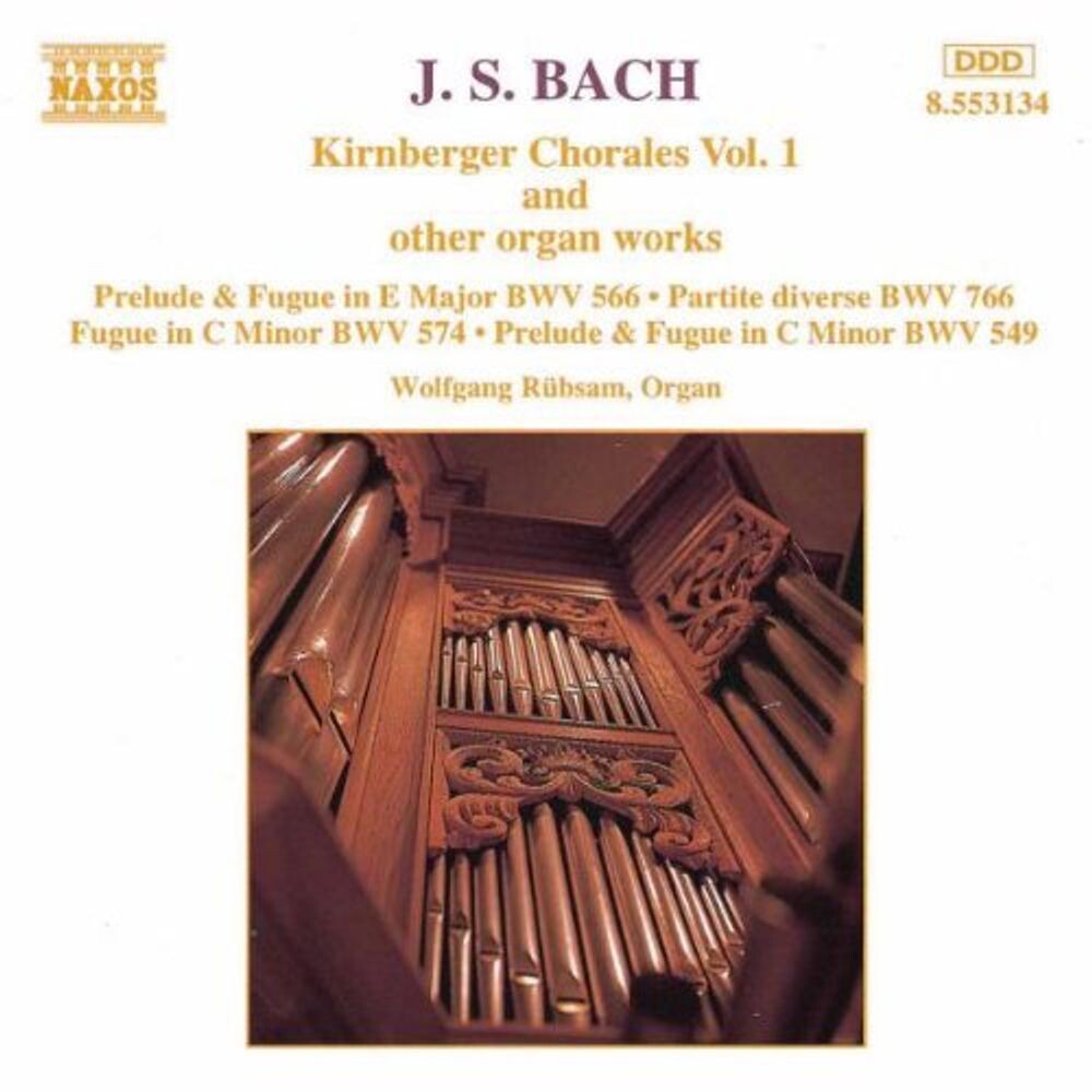 

Диск CD Kirnberger Chorales Vol. 1 - J.S. Bach