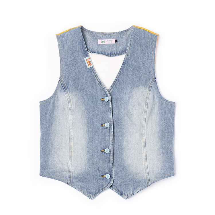 

Lee Топ-майка женская светло-голубая