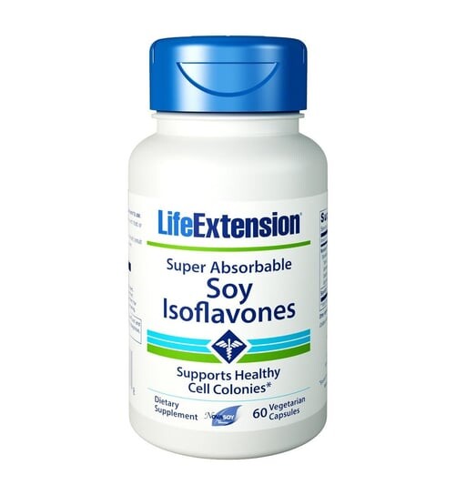 

Life Extension, Соевые изофлавоны, 60 капсул