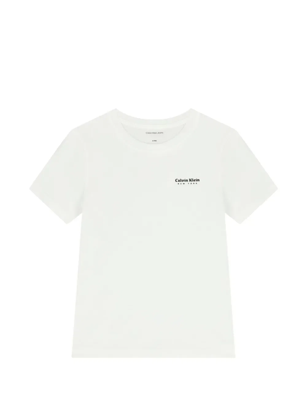Футболка с коротким рукавом Calvin Klein Kids, белый
