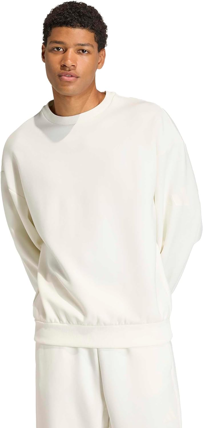 

Мужская толстовка adidas ZG081 ASZN SOFTLUX Crew, белый