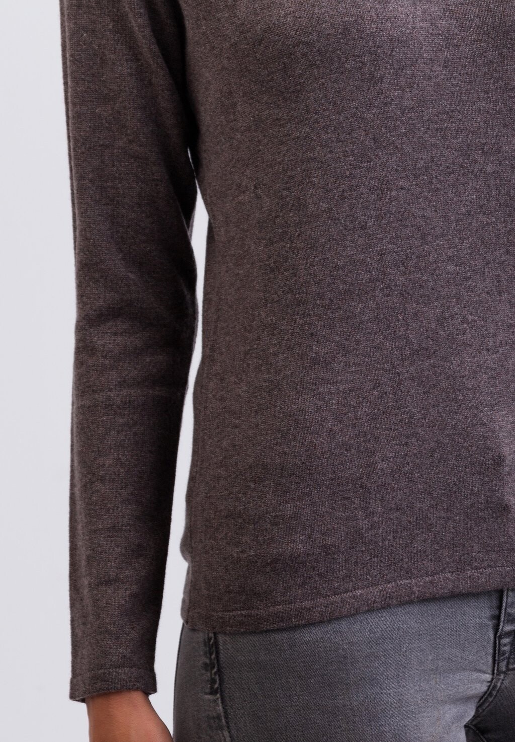 

Джемпер CASH-MERE ROLLKRAGEN PULLOVER CASH-MERE, серо-коричневый