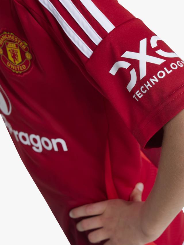 Детская домашняя футболка Manchester United adidas — фото 3