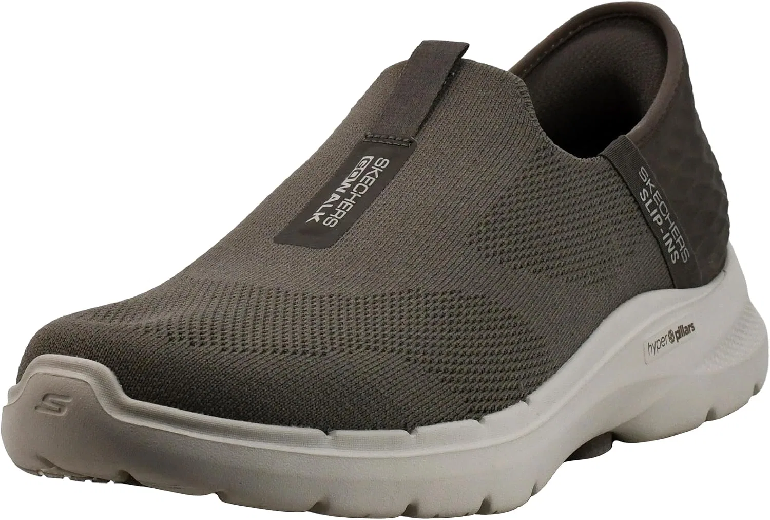 Кроссовки Skechers Slip-ins: GO Walk 6 Easy On Slip-on Walking Trainers, Taupe