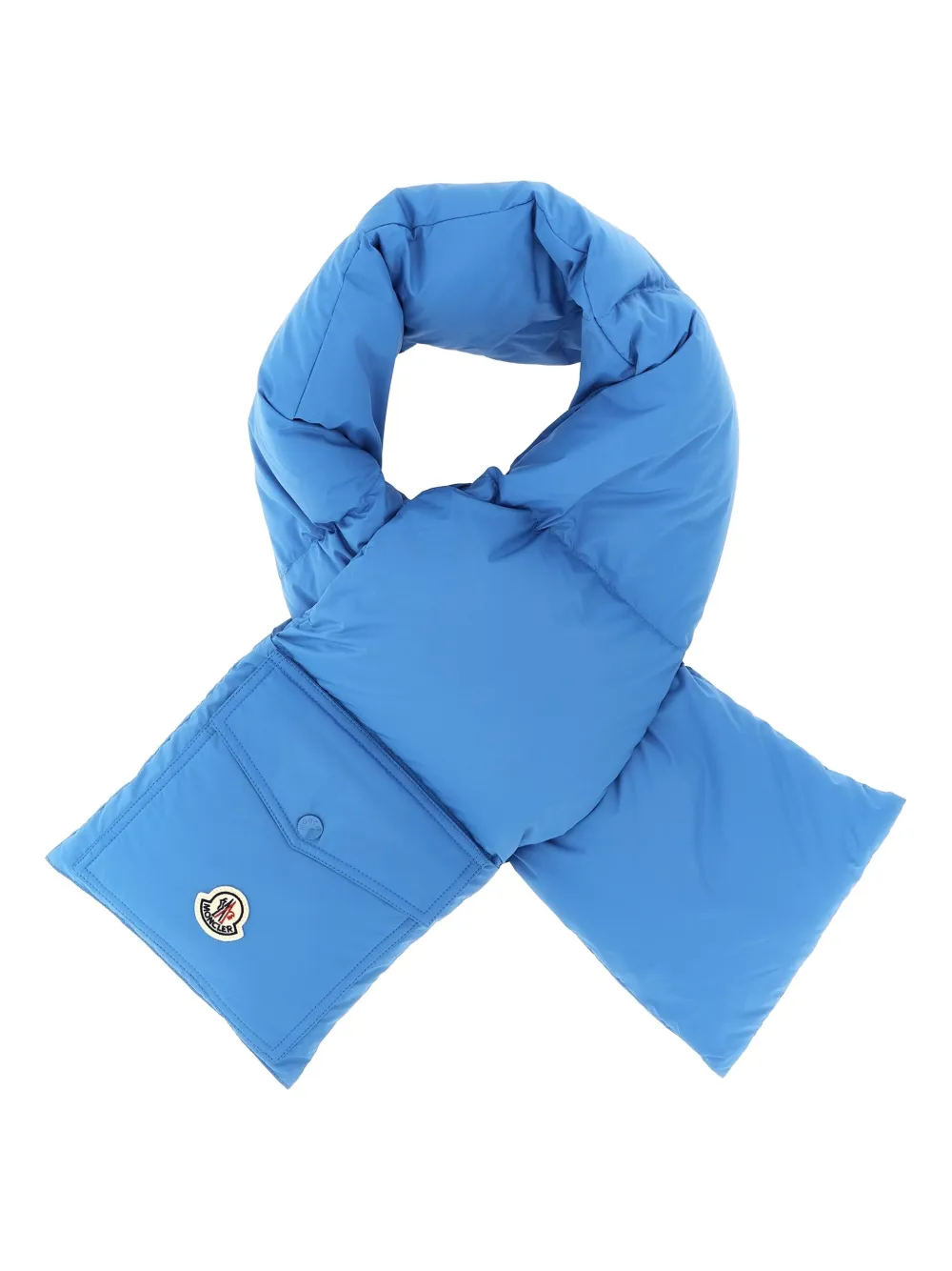 

Стеганый шарф Moncler, синий