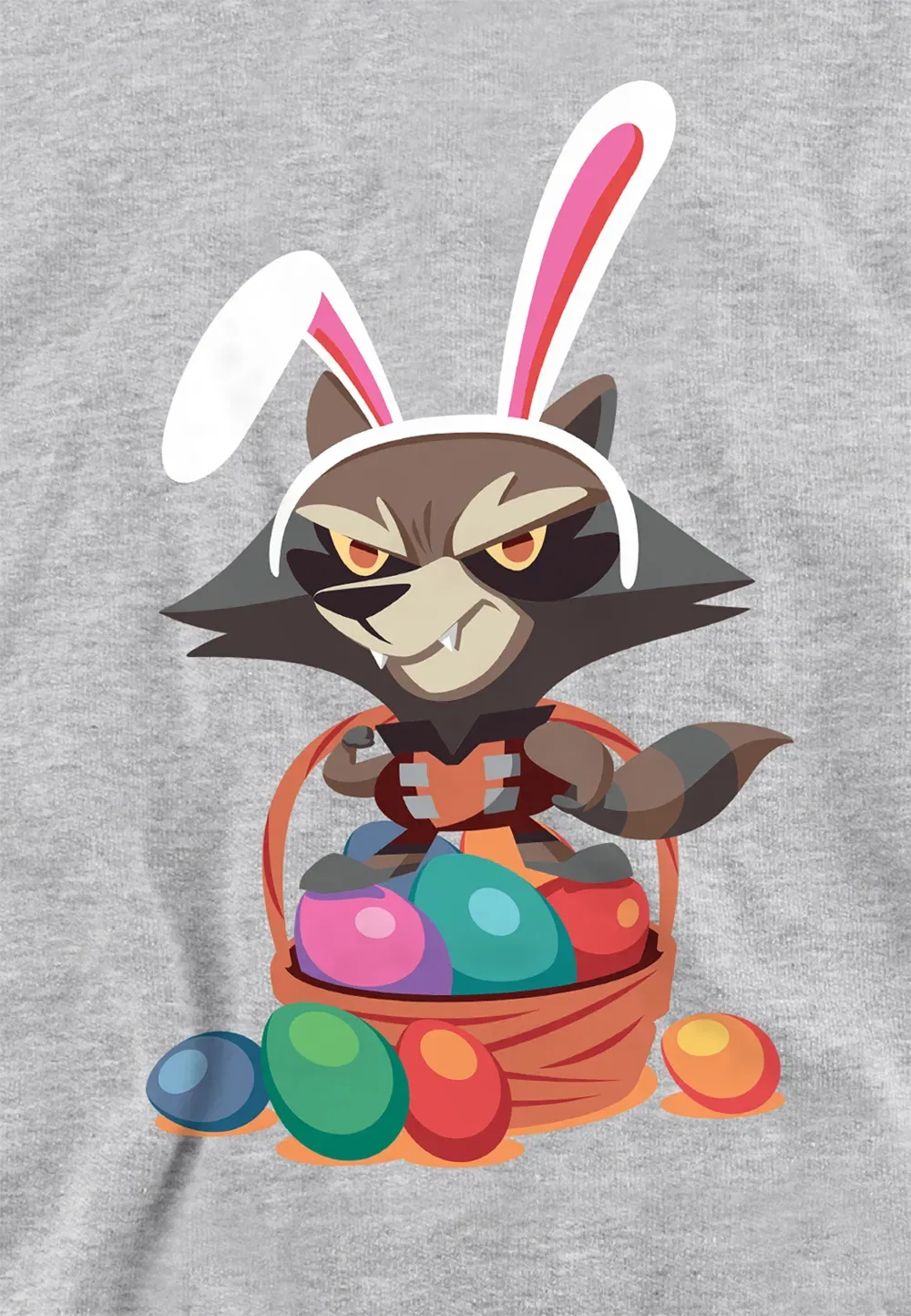 Детский худи Marvel Guardians Of The Galaxy Sweet Rabbit, серый — фото 2