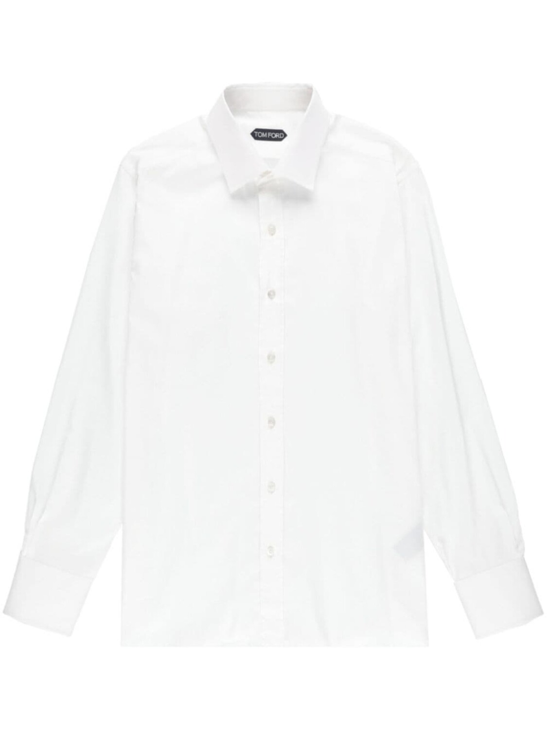 

TOM FORD long-sleeve button-up shirt, белый