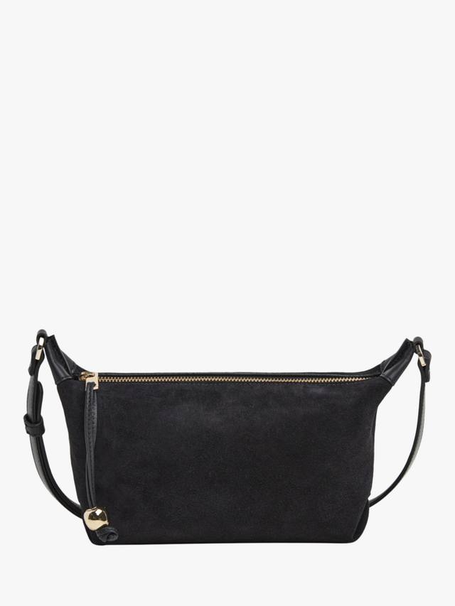 

Кожаный поясной рюкзак из замши Flattered, Black