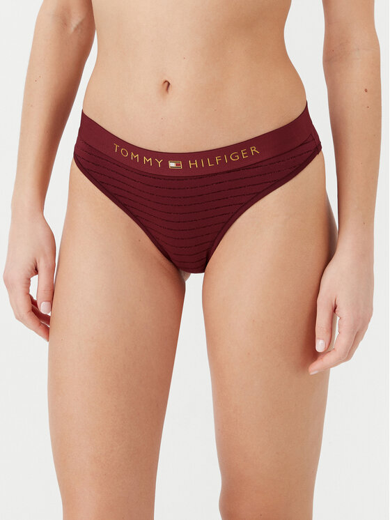 

Классические женские трусы-брифы Regular Fit UW0UW05588 Tommy Hilfiger, красный