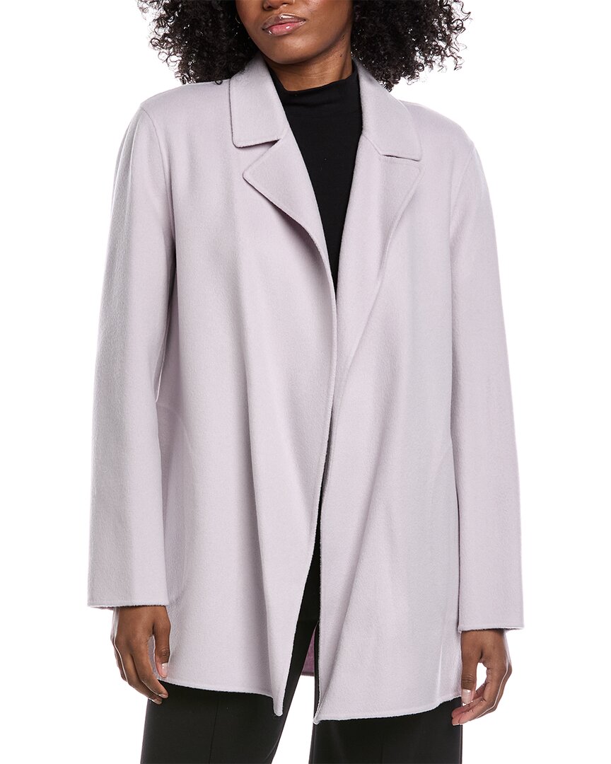 

Теория Силена Нью Дивайд Пальто Theory, фиолетовый