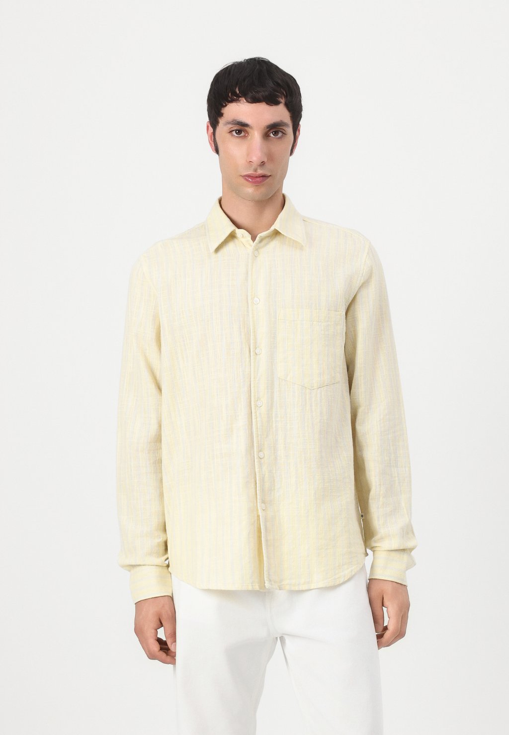 

Рубашка LIAM SHIRT Samsøe Samsøe, светло-желтый
