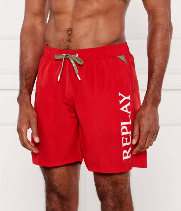 

Шорты для плавания Regular fit Replay, красный