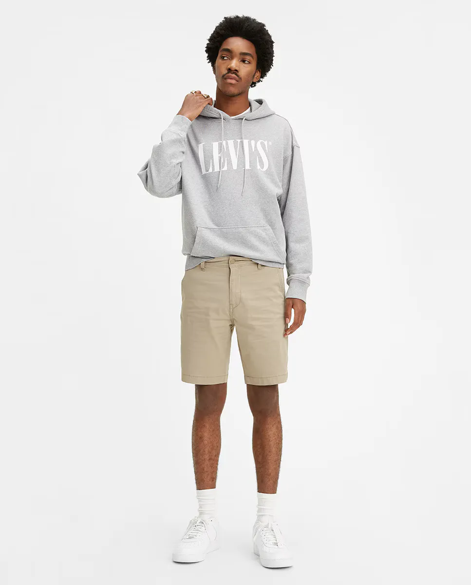 

Бежевые мужские шорты-бермуды в китайском стиле Levi's, бежевый