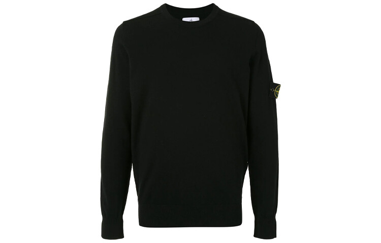 

Свитер мужской черный Stone Island, черный