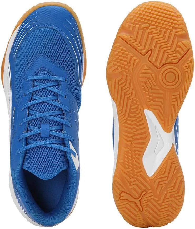 Кроссовки для бадминтона PUMA Solarflash III, Team Royal-White — фото 4