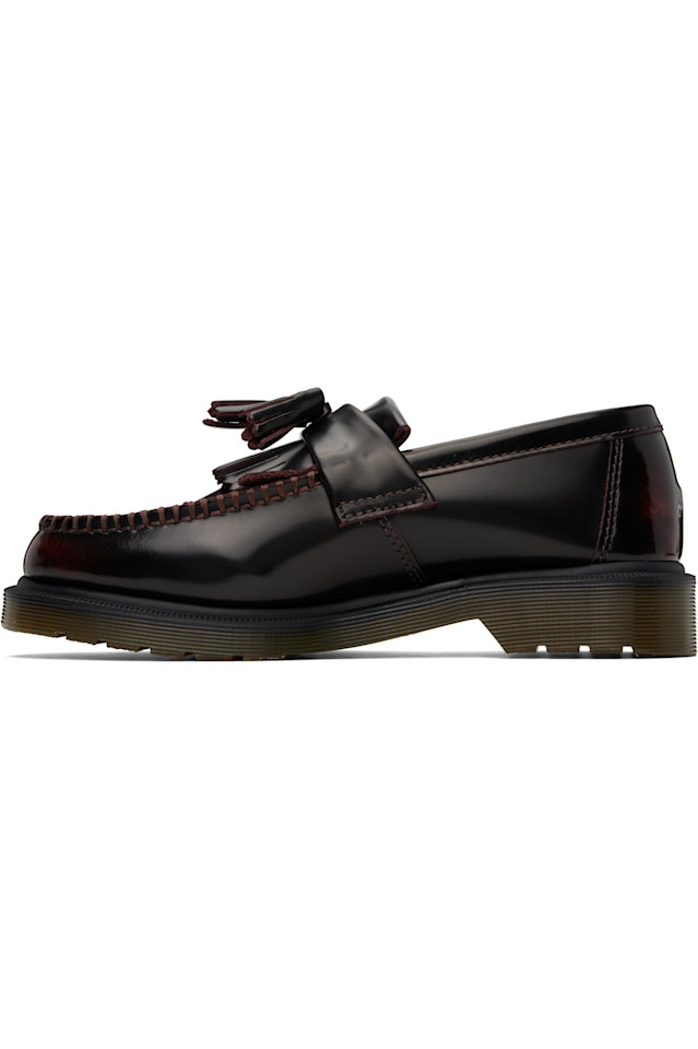 Adrian Arcadia лоферы с кожаными кисточками Dr. Martens, красный — фото 3