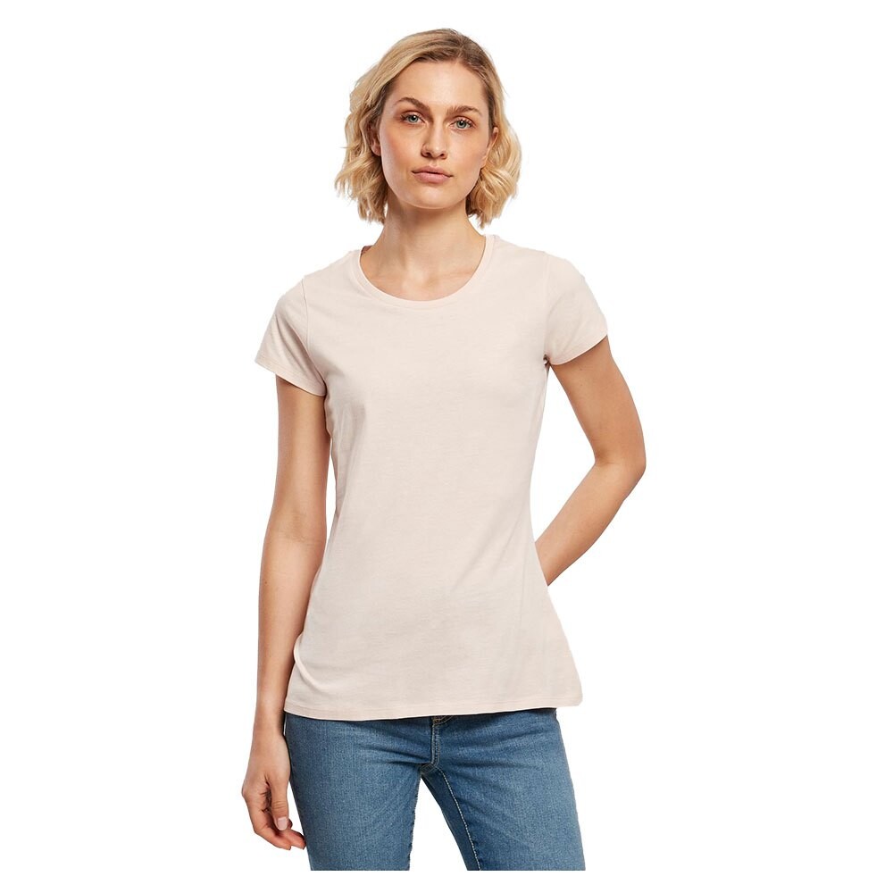 

Футболка Build Your Brand Basic Short Sleeve Crew Neck, розовый