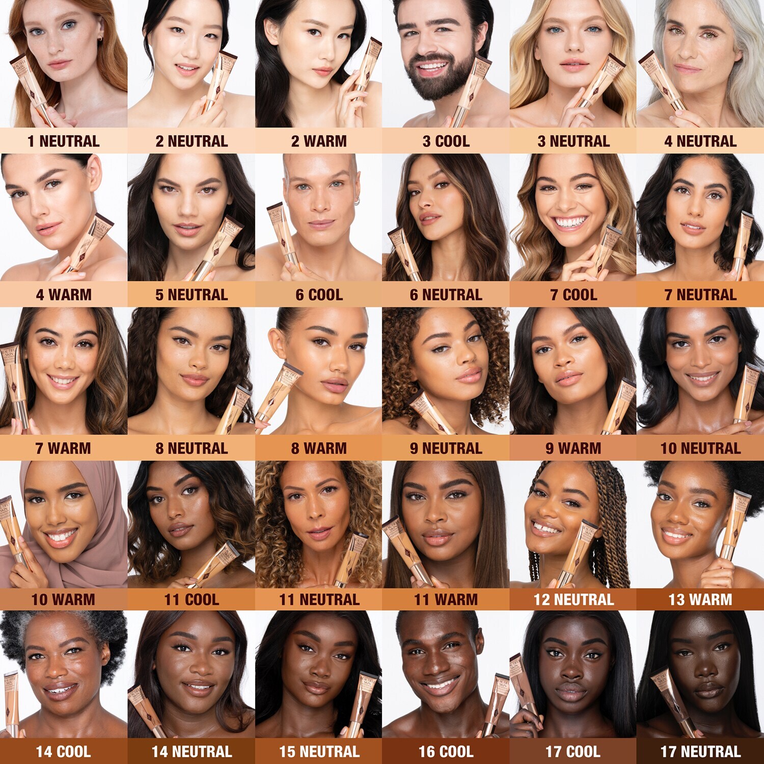 Тональная основа Charlotte's Beautiful Skin Charlotte Tilbury, 12 Neutral (30 ml) — фото 3