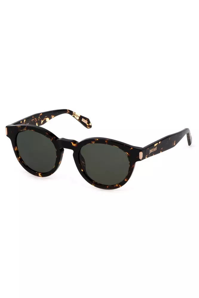 

Черные пластиковые женские солнцезащитные очки Just Cavalli