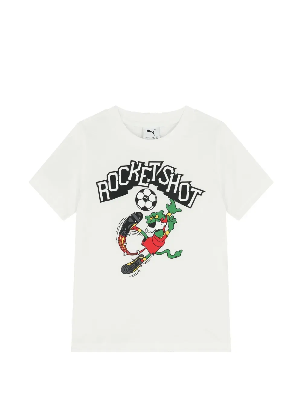 Футболка с графическим принтом Puma Kids, белый