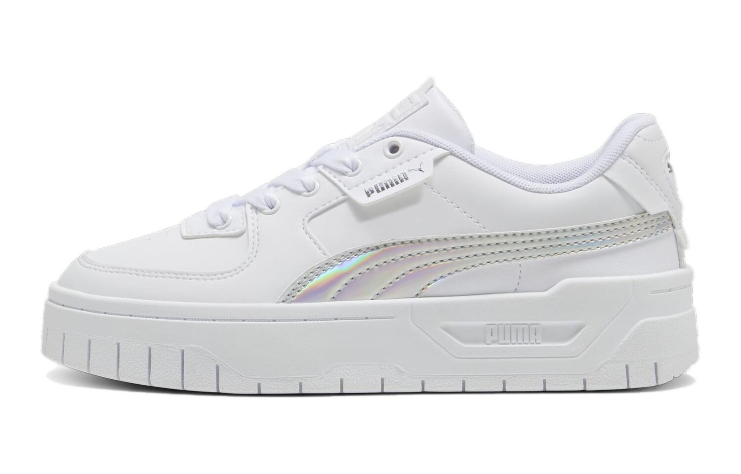 Cali Dream Big Kid «Радужный - Серебряный» Puma, белый/серебряный
