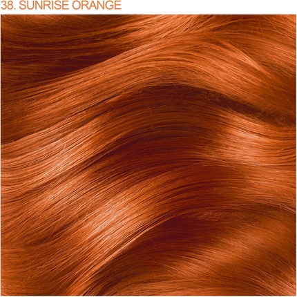 Сияющая полуперманентная краска для волос 38 Sunrise Orange Adore — фото 2